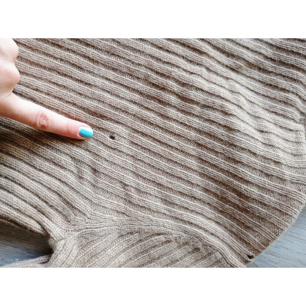 Lauren Ralph Lauren Fair Isle Nordic luxury lambswool angora cashmere full zip M - Picture 10 of 16